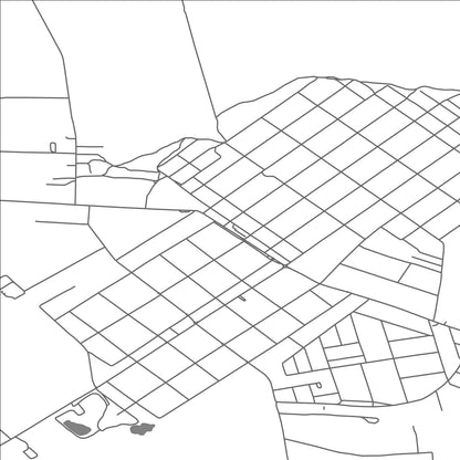 ROAD MAP OF SANTANA, ROMANIA BY MAPBAKES