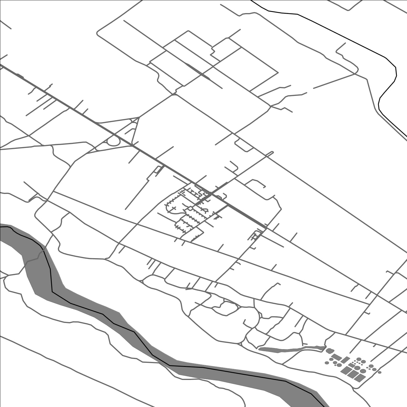 ROAD MAP OF SAVINESTI, ROMANIA BY MAPBAKES