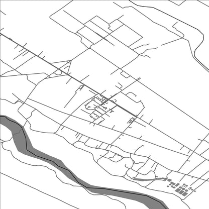 ROAD MAP OF SAVINESTI, ROMANIA BY MAPBAKES