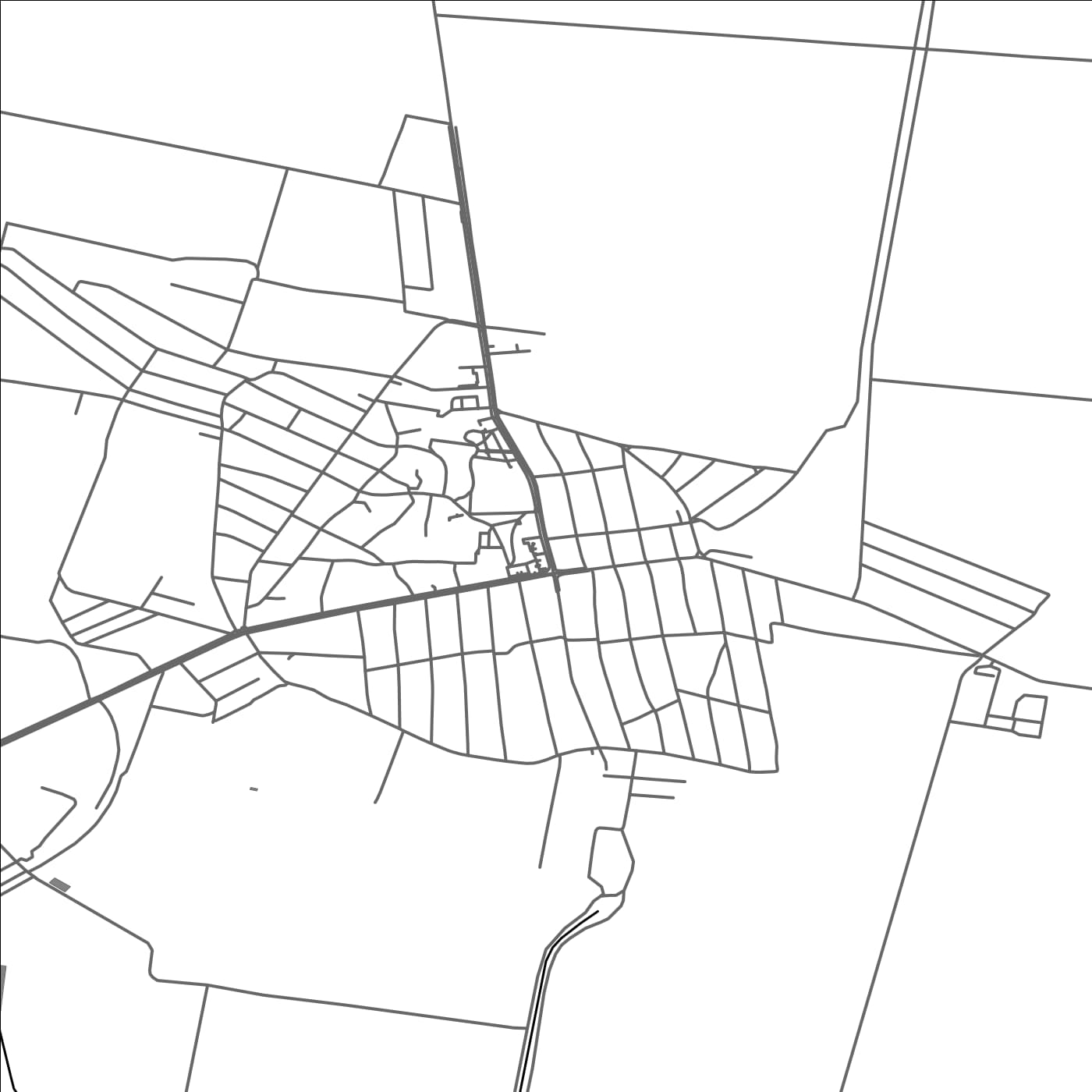 ROAD MAP OF SEGARCEA, ROMANIA BY MAPBAKES