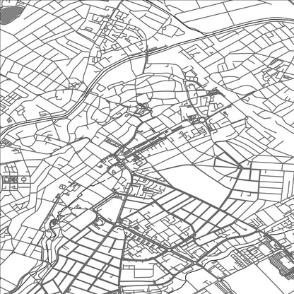 ROAD MAP OF SIBIU, ROMANIA BY MAPBAKES