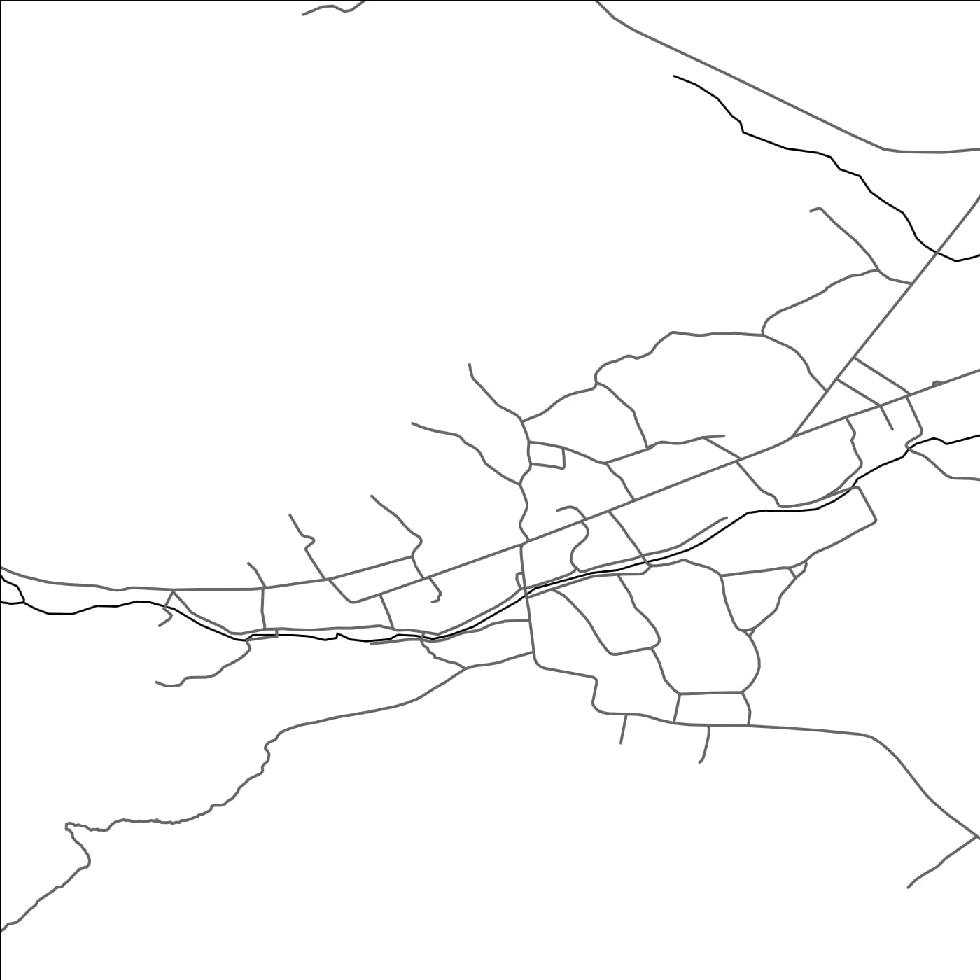 ROAD MAP OF SOLCA, ROMANIA BY MAPBAKES