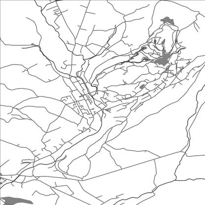 ROAD MAP OF SOVATA, ROMANIA BY MAPBAKES