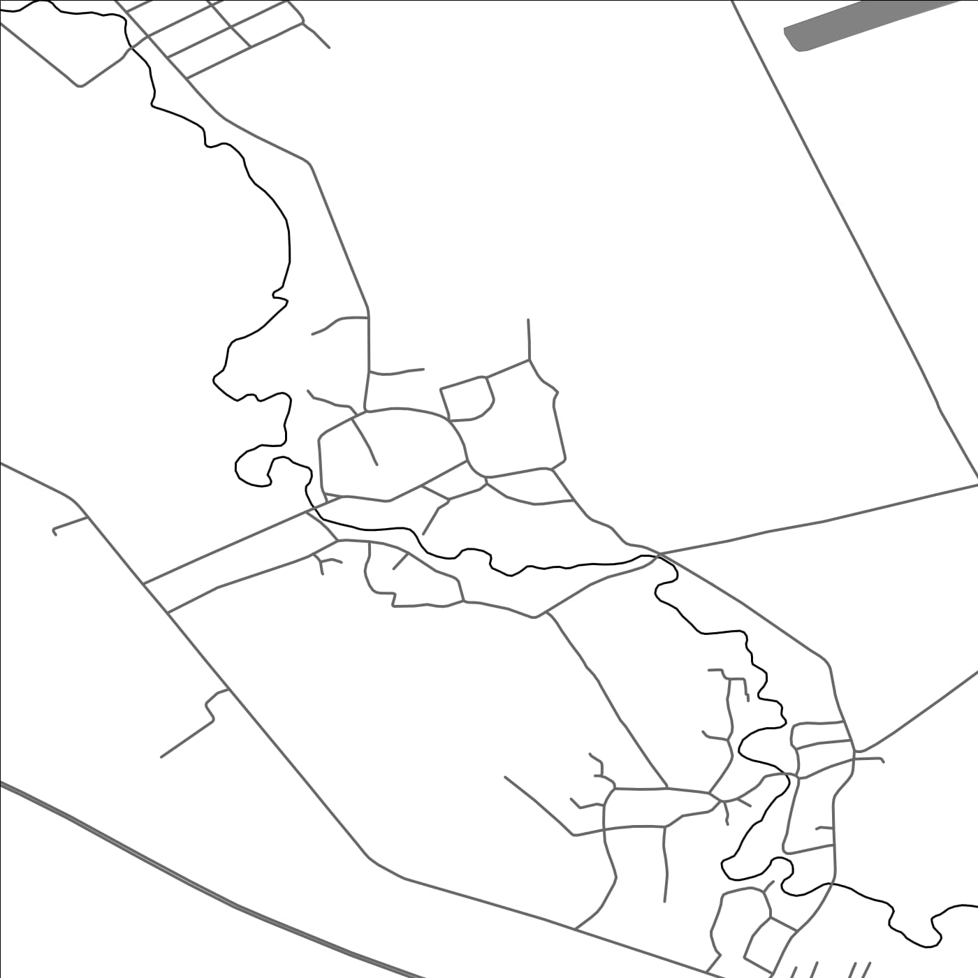 ROAD MAP OF STOENESTI, ROMANIA BY MAPBAKES