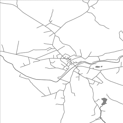 ROAD MAP OF TARGU-LAPUS, ROMANIA BY MAPBAKES