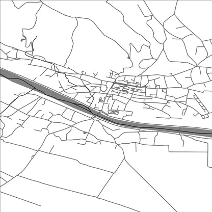 ROAD MAP OF TARGU-NEAMT, ROMANIA BY MAPBAKES