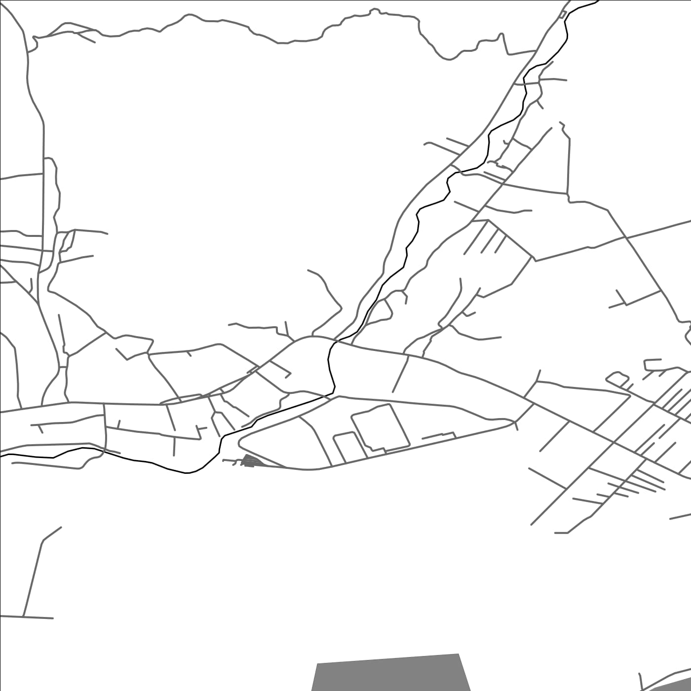 ROAD MAP OF TAUTII-MAGHERUS, ROMANIA BY MAPBAKES