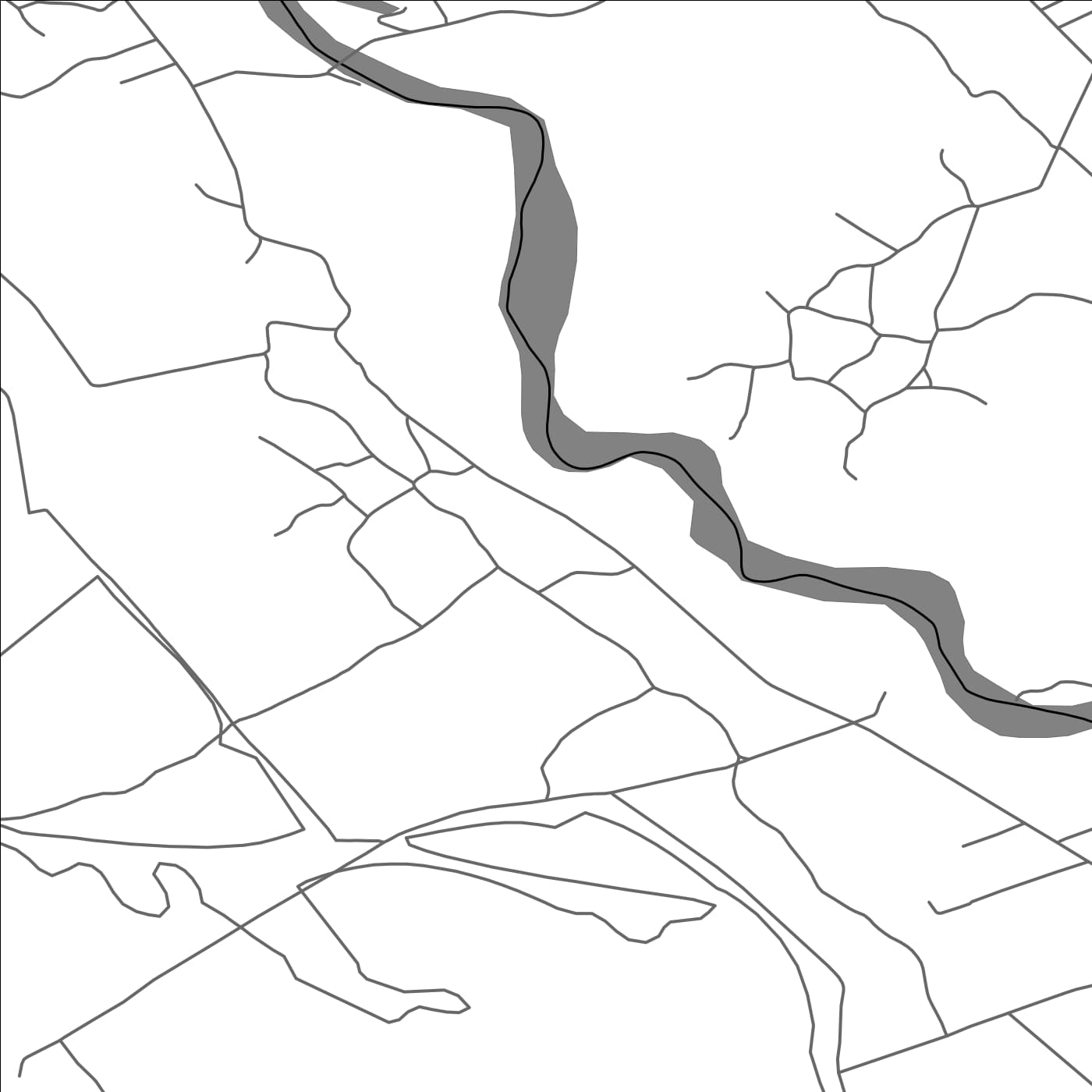 ROAD MAP OF TEIS, ROMANIA BY MAPBAKES