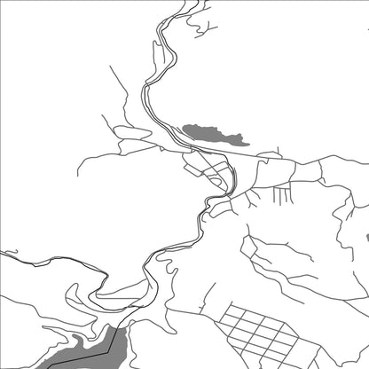 ROAD MAP OF TELIUCU-INFERIOR, ROMANIA BY MAPBAKES