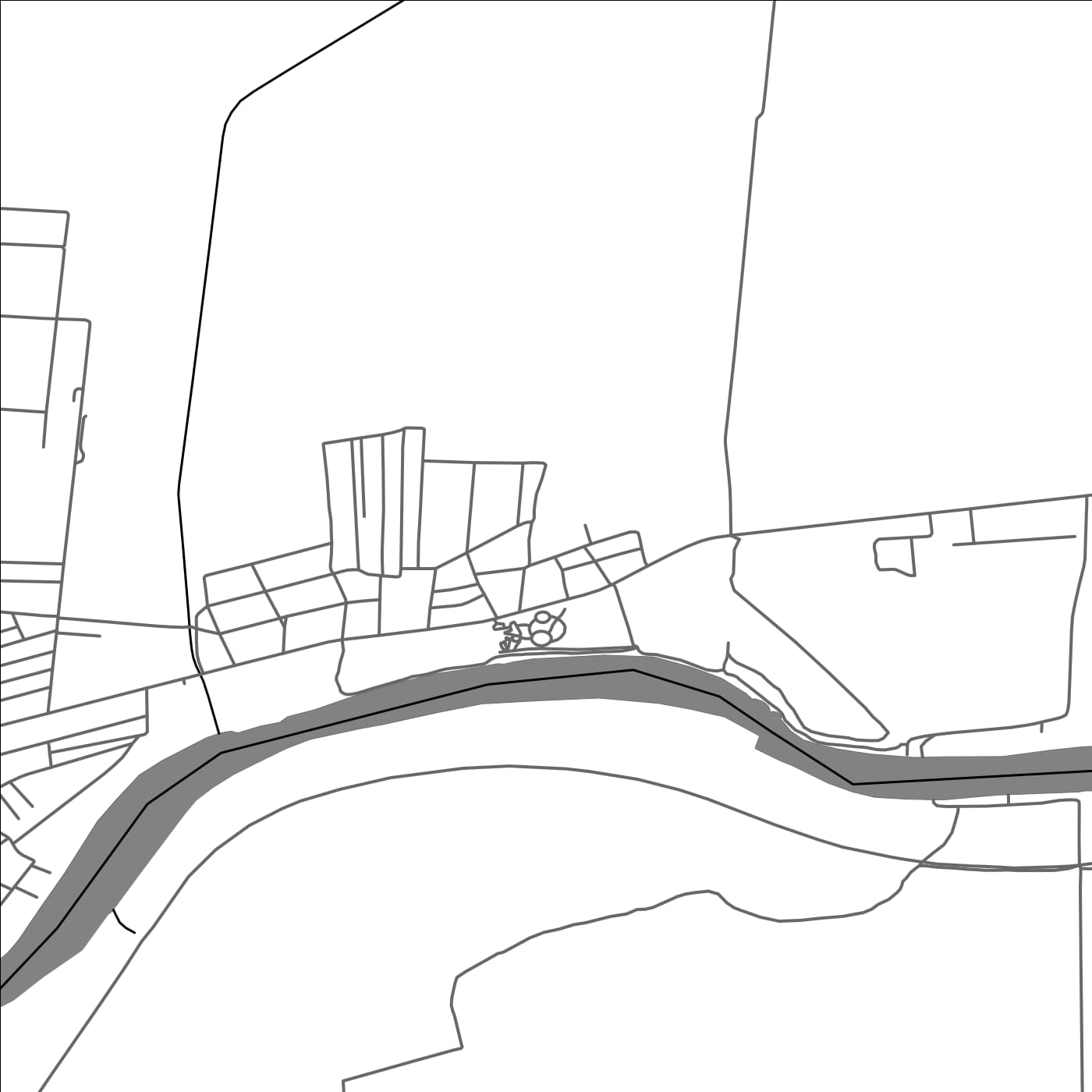 ROAD MAP OF TONEA, ROMANIA BY MAPBAKES