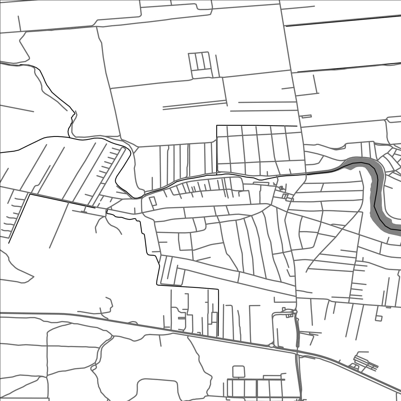 ROAD MAP OF TUNARI, ROMANIA BY MAPBAKES