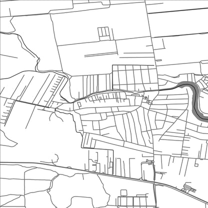 ROAD MAP OF TUNARI, ROMANIA BY MAPBAKES