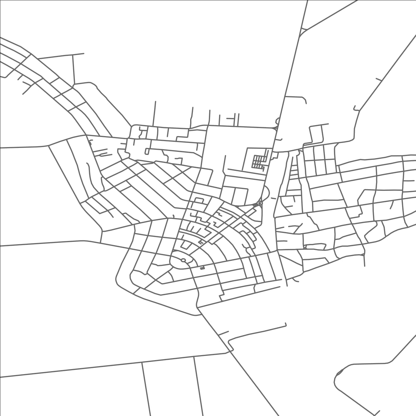 ROAD MAP OF TURNU-MAGURELE, ROMANIA BY MAPBAKES