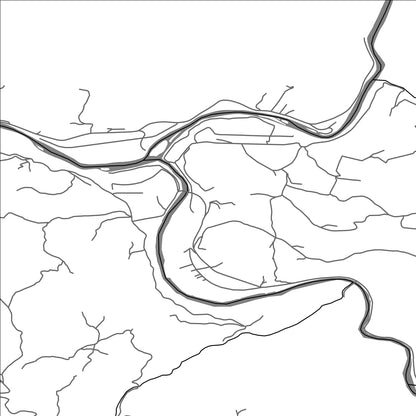 ROAD MAP OF VALEA-VISEULUI, ROMANIA BY MAPBAKES