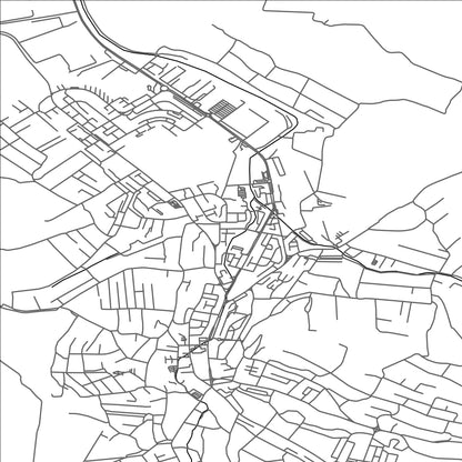 ROAD MAP OF ZALAU, ROMANIA BY MAPBAKES