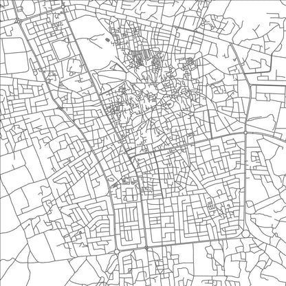 ROAD MAP OF DHAMĀR, YEMEN BY MAPBAKES