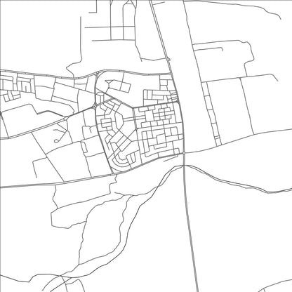 ROAD MAP OF MA'RIB, YEMEN BY MAPBAKES