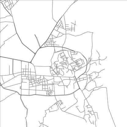 ROAD MAP OF SA'DAH, YEMEN BY MAPBAKES