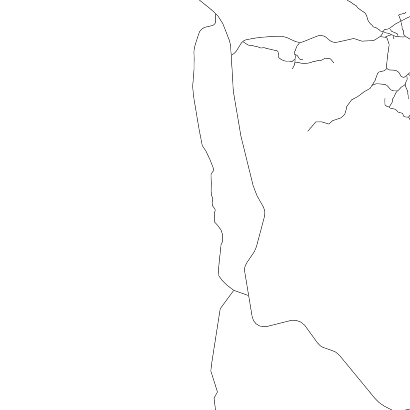 ROAD MAP OF SAYYĀN, YEMEN BY MAPBAKES