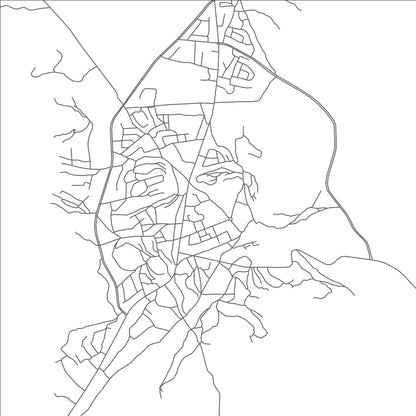 ROAD MAP OF YARĪM, YEMEN BY MAPBAKES