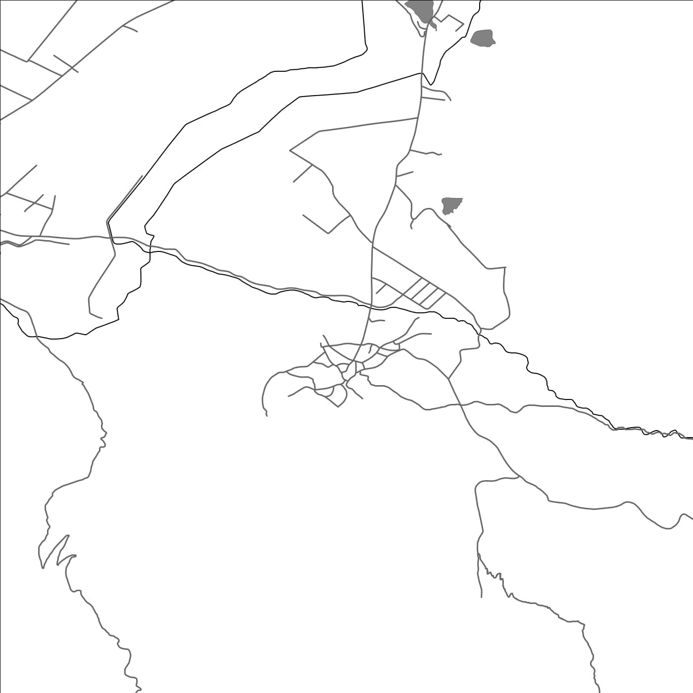 ROAD MAP OF BOBOSHTICË, ALBANIA BY MAPBAKES