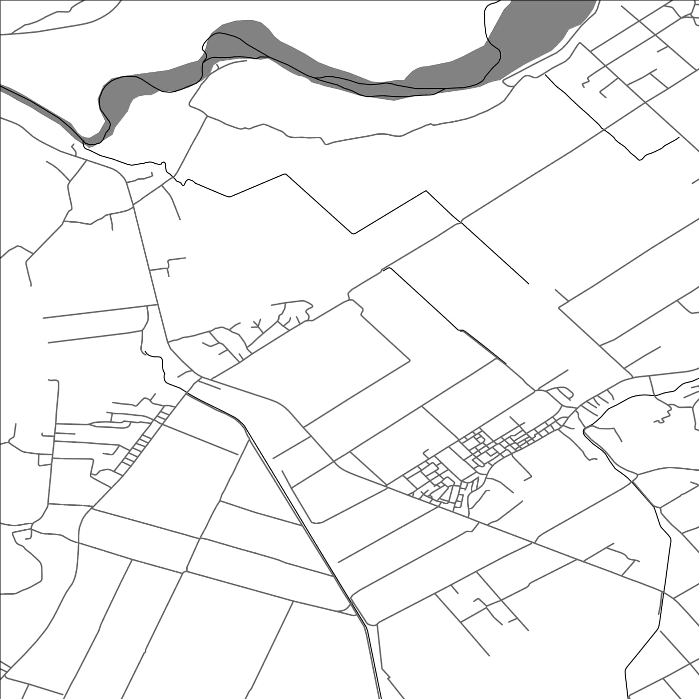 ROAD MAP OF CËRRIK, ALBANIA BY MAPBAKES