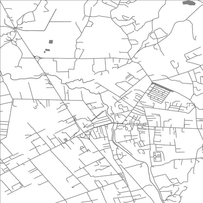 ROAD MAP OF FUSHË-KRUJË, ALBANIA BY MAPBAKES