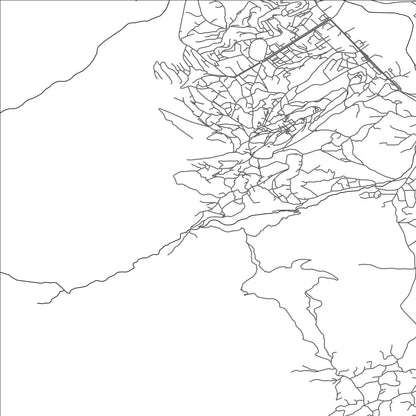 ROAD MAP OF GJIROKASTËR, ALBANIA BY MAPBAKES