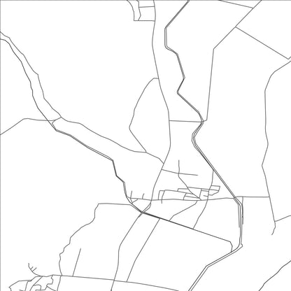 ROAD MAP OF LIBONIK, ALBANIA BY MAPBAKES