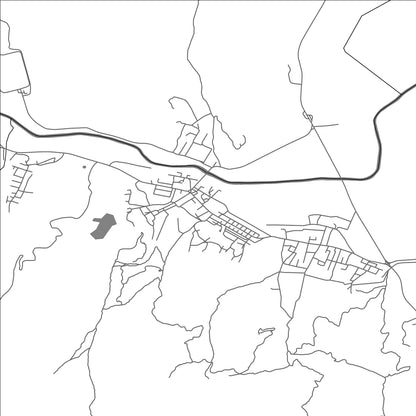 ROAD MAP OF MALIQ, ALBANIA BY MAPBAKES