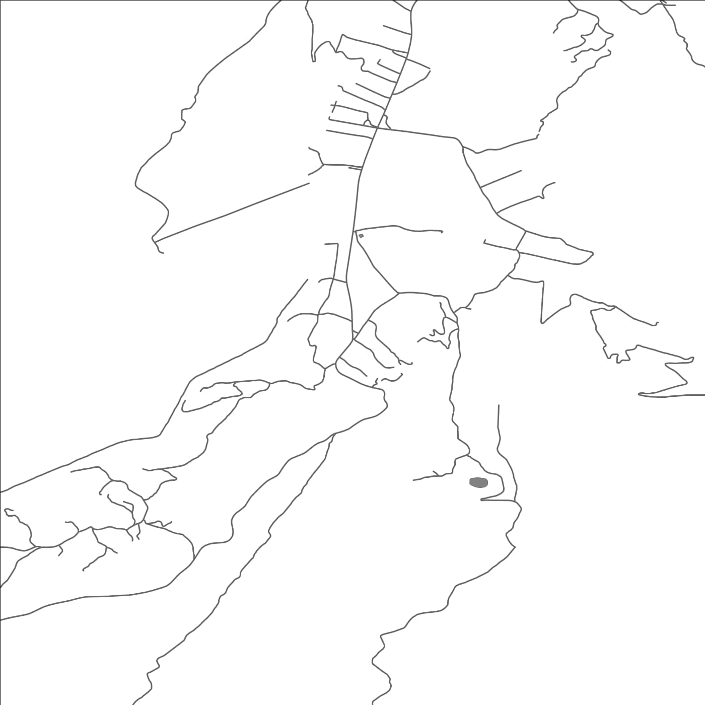 ROAD MAP OF RAPSHË, ALBANIA BY MAPBAKES