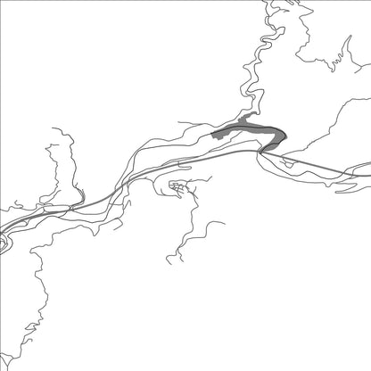 ROAD MAP OF REPS, ALBANIA BY MAPBAKES