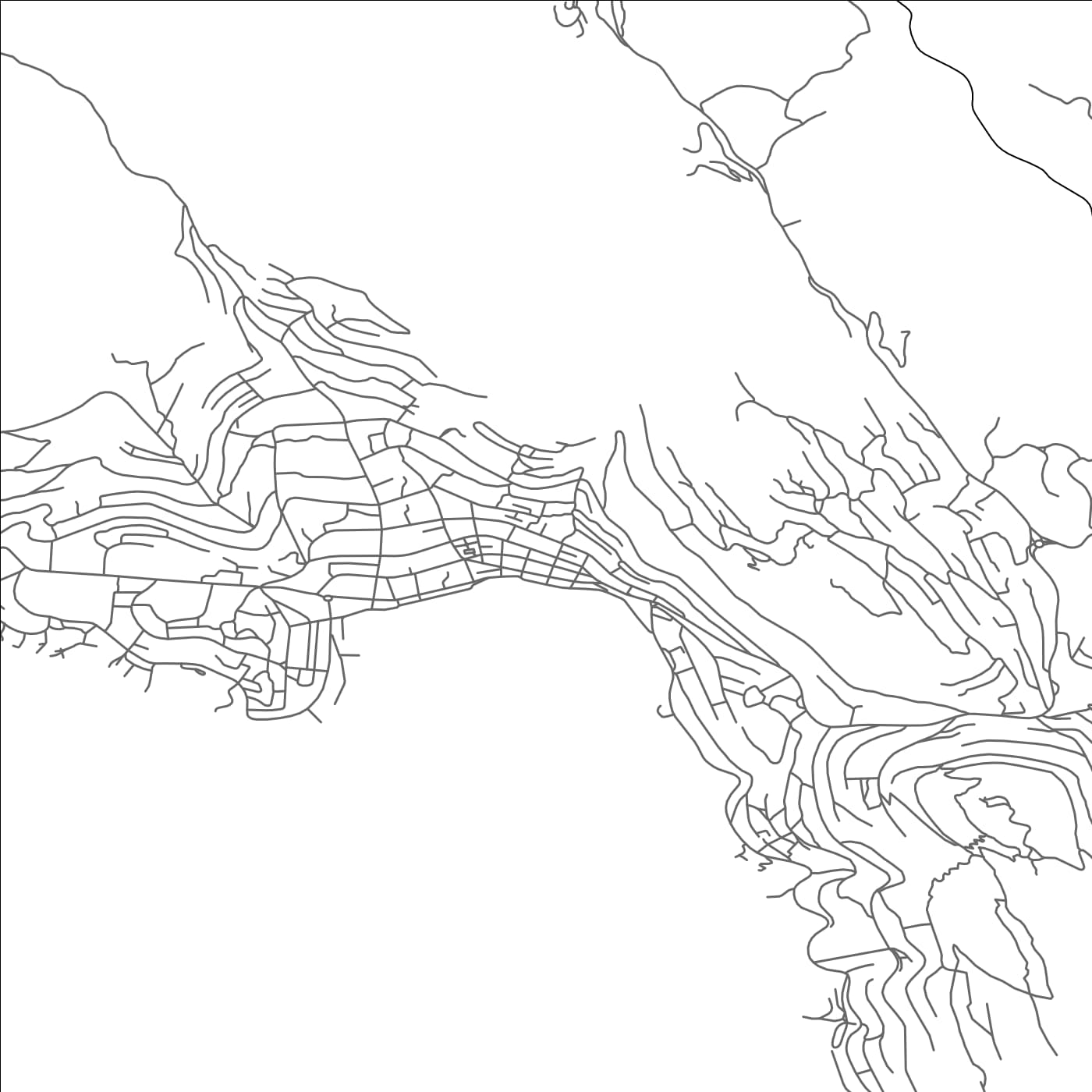 ROAD MAP OF SARANDË, ALBANIA BY MAPBAKES