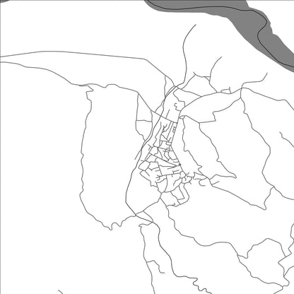 ROAD MAP OF SELENICË, ALBANIA BY MAPBAKES