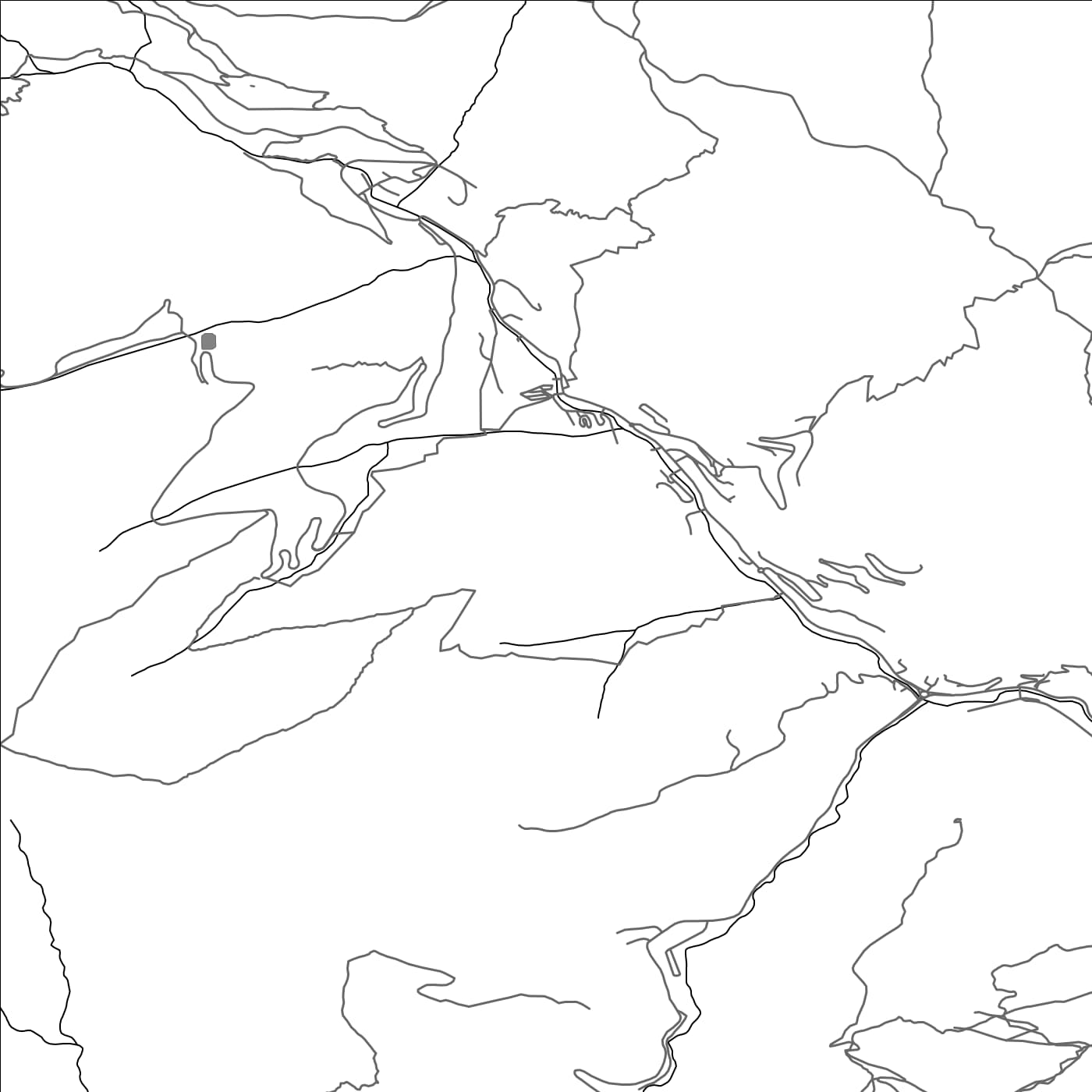 ROAD MAP OF ARINSAL, ANDORRA BY MAPBAKES