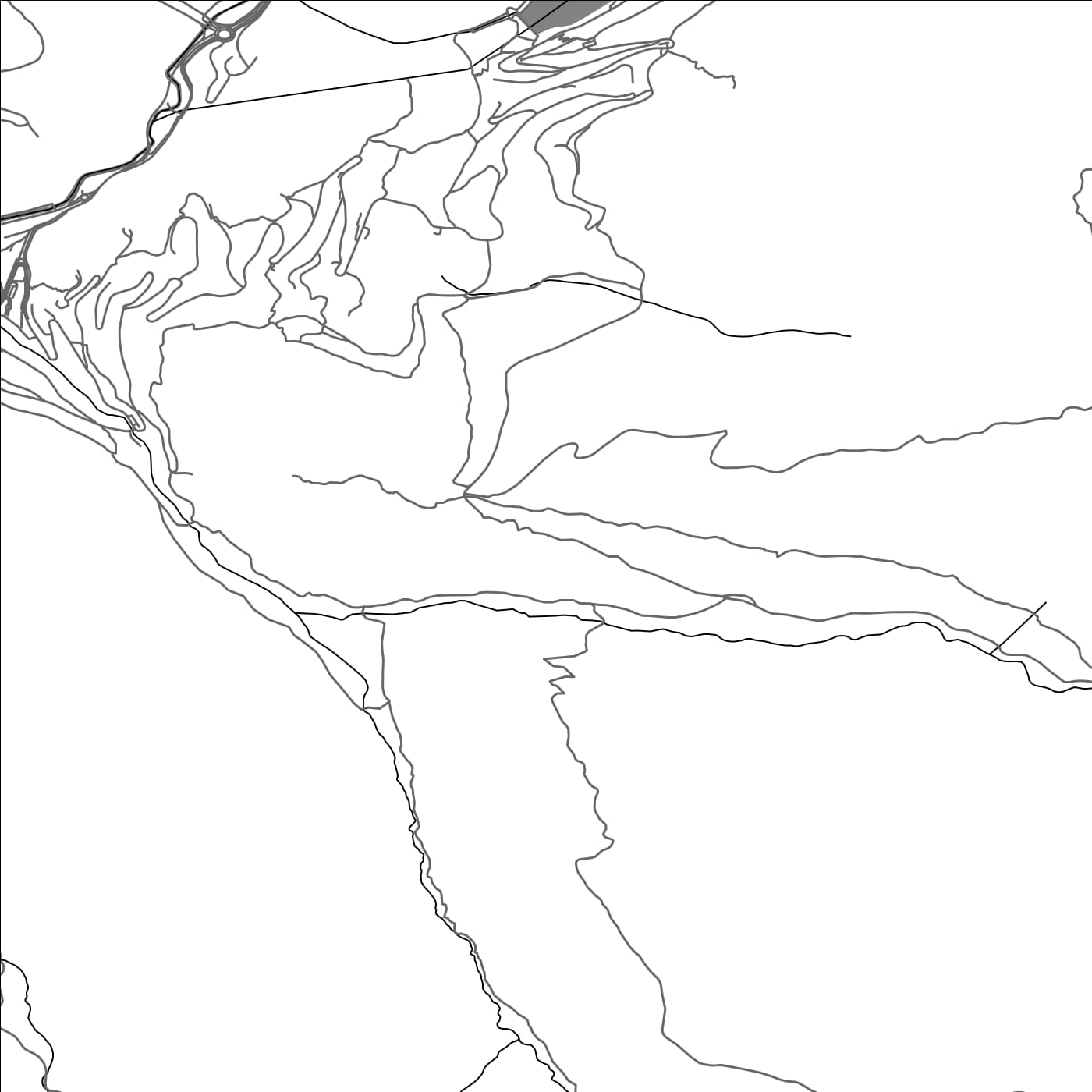 ROAD MAP OF ENGOLASTERS, ANDORRA BY MAPBAKES