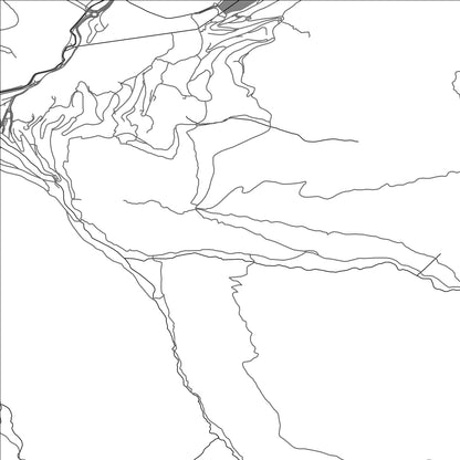 ROAD MAP OF ENGOLASTERS, ANDORRA BY MAPBAKES