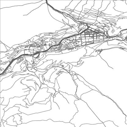 ROAD MAP OF LA COMELLA, ANDORRA BY MAPBAKES