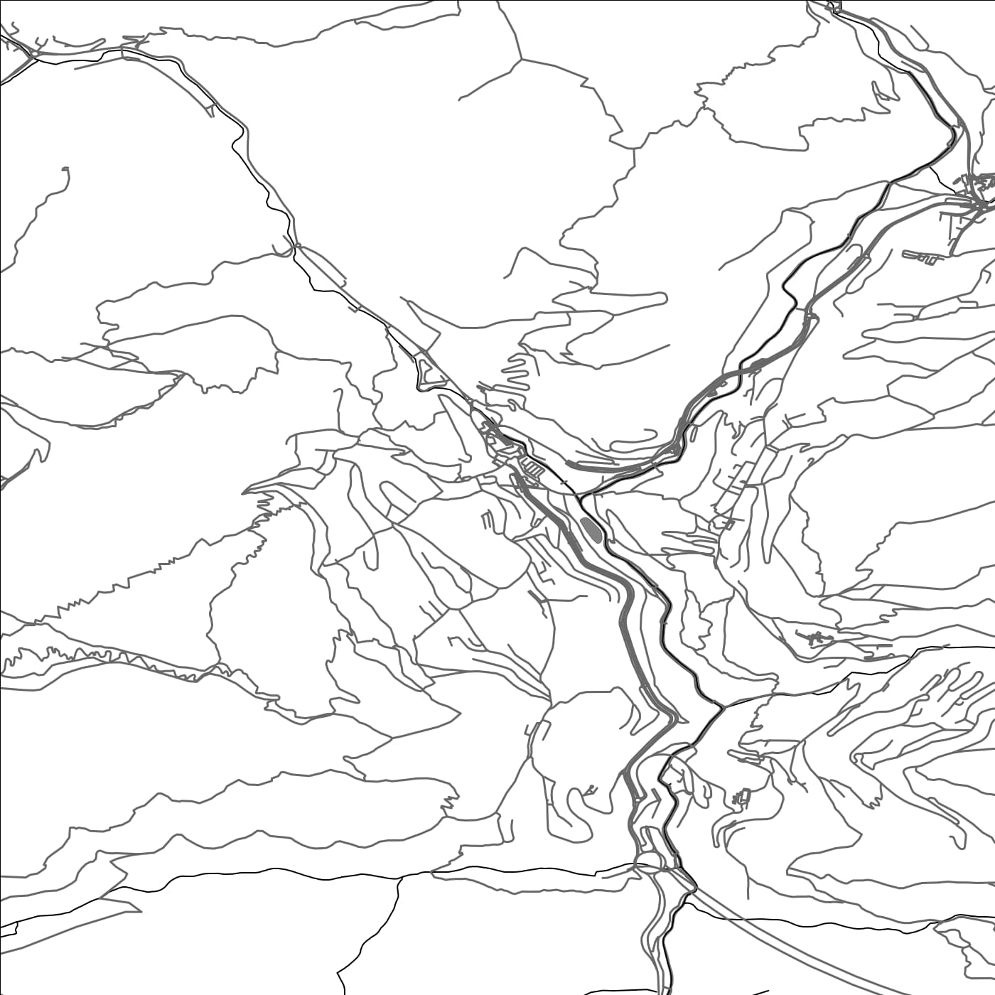 ROAD MAP OF LA MASSANA, ANDORRA BY MAPBAKES