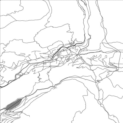 ROAD MAP OF LES BONS, ANDORRA BY MAPBAKES