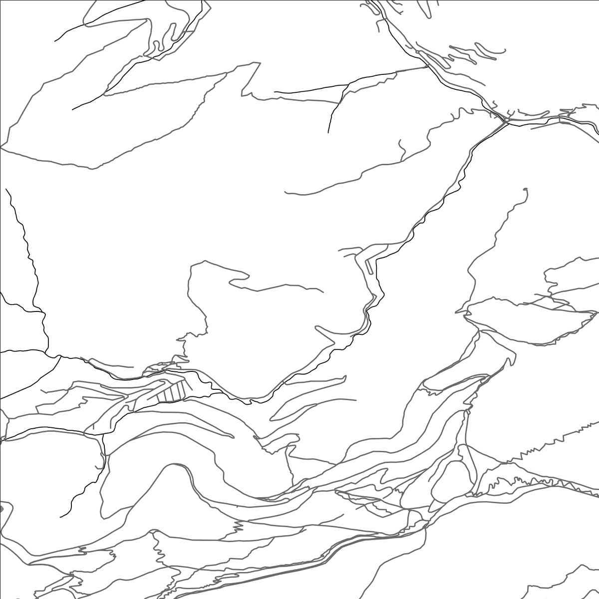 ROAD MAP OF XIXERELLA, ANDORRA BY MAPBAKES
