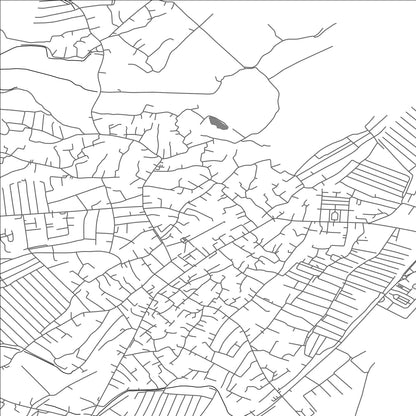 ROAD MAP OF AGDAS, AZERBAIJAN BY MAPBAKES