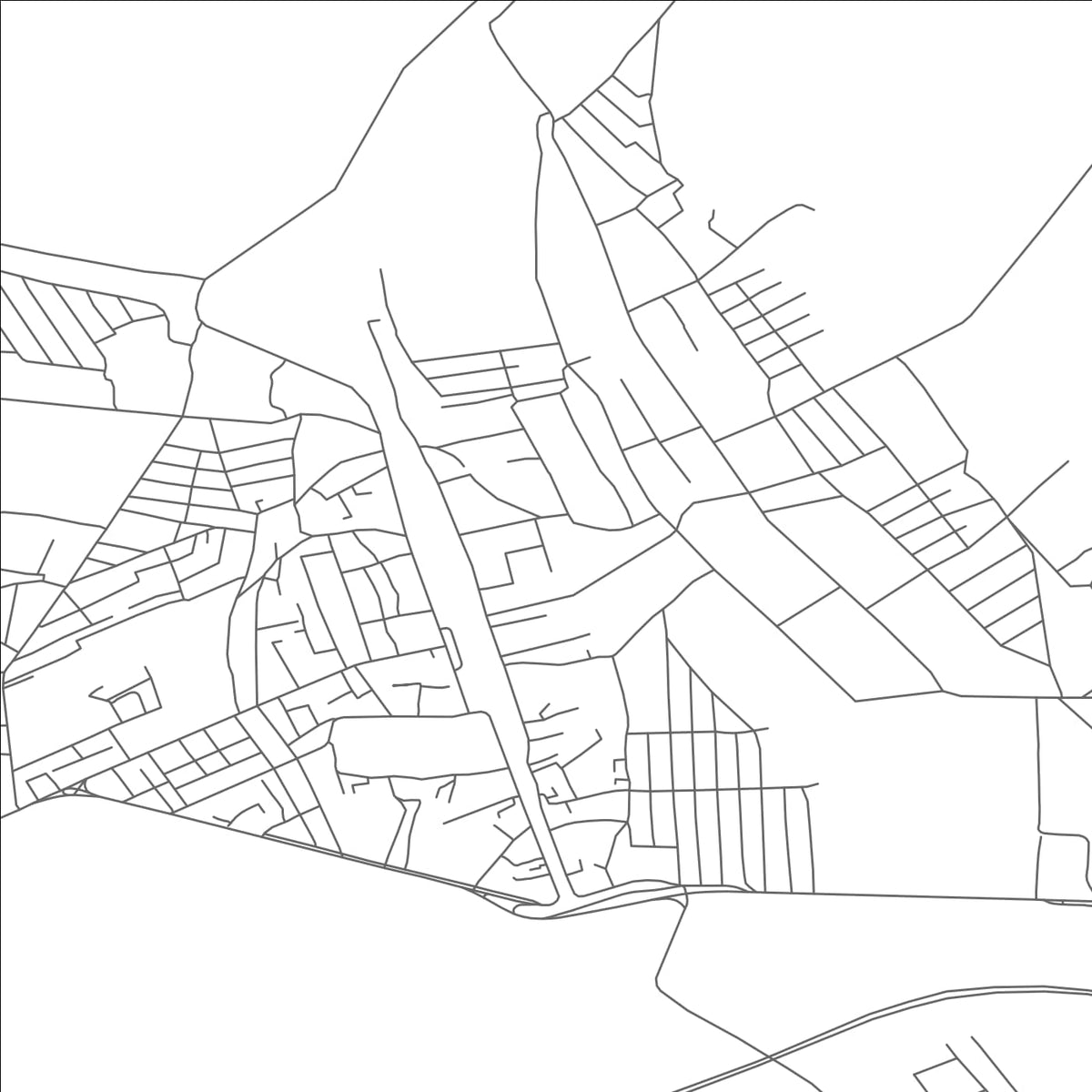 ROAD MAP OF AGSTAFA, AZERBAIJAN BY MAPBAKES