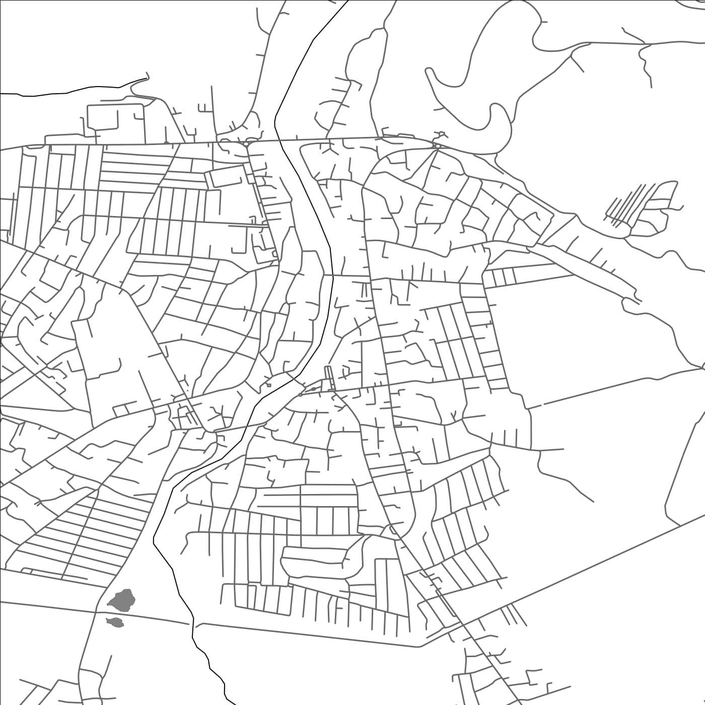 ROAD MAP OF AD DIR`IYAH, SAUDI ARABIA BY MAPBAKES