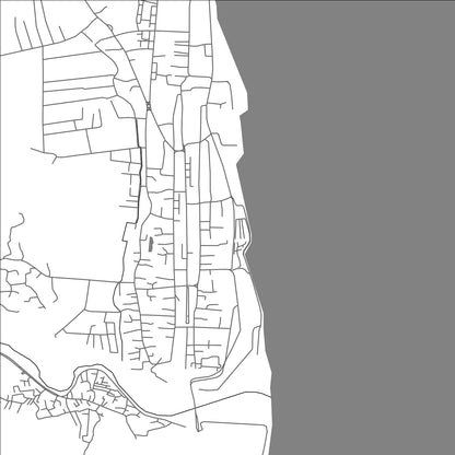 ROAD MAP OF ASTARA, AZERBAIJAN BY MAPBAKES