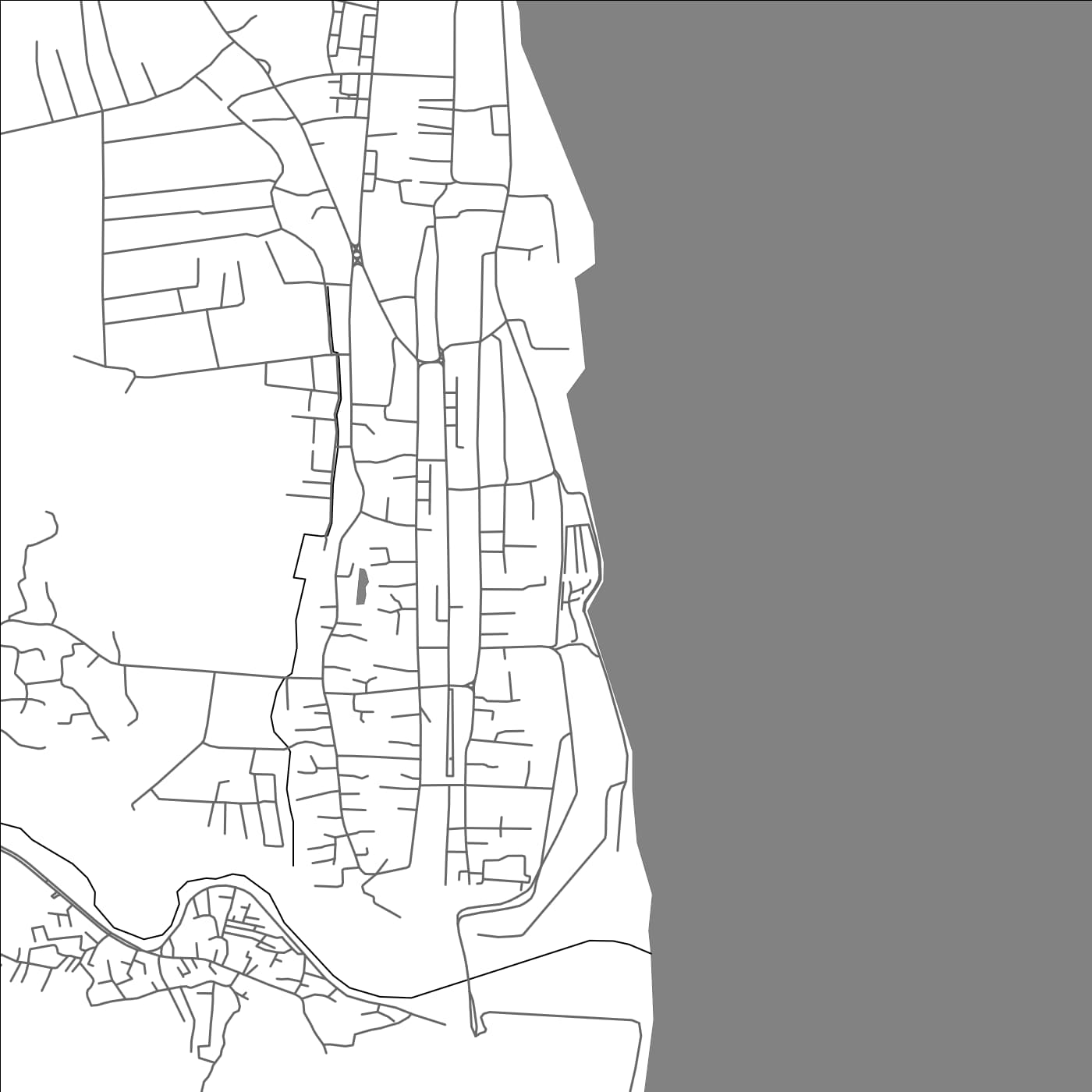 ROAD MAP OF AL AHAD AL MASARIHAH, SAUDI ARABIA BY MAPBAKES