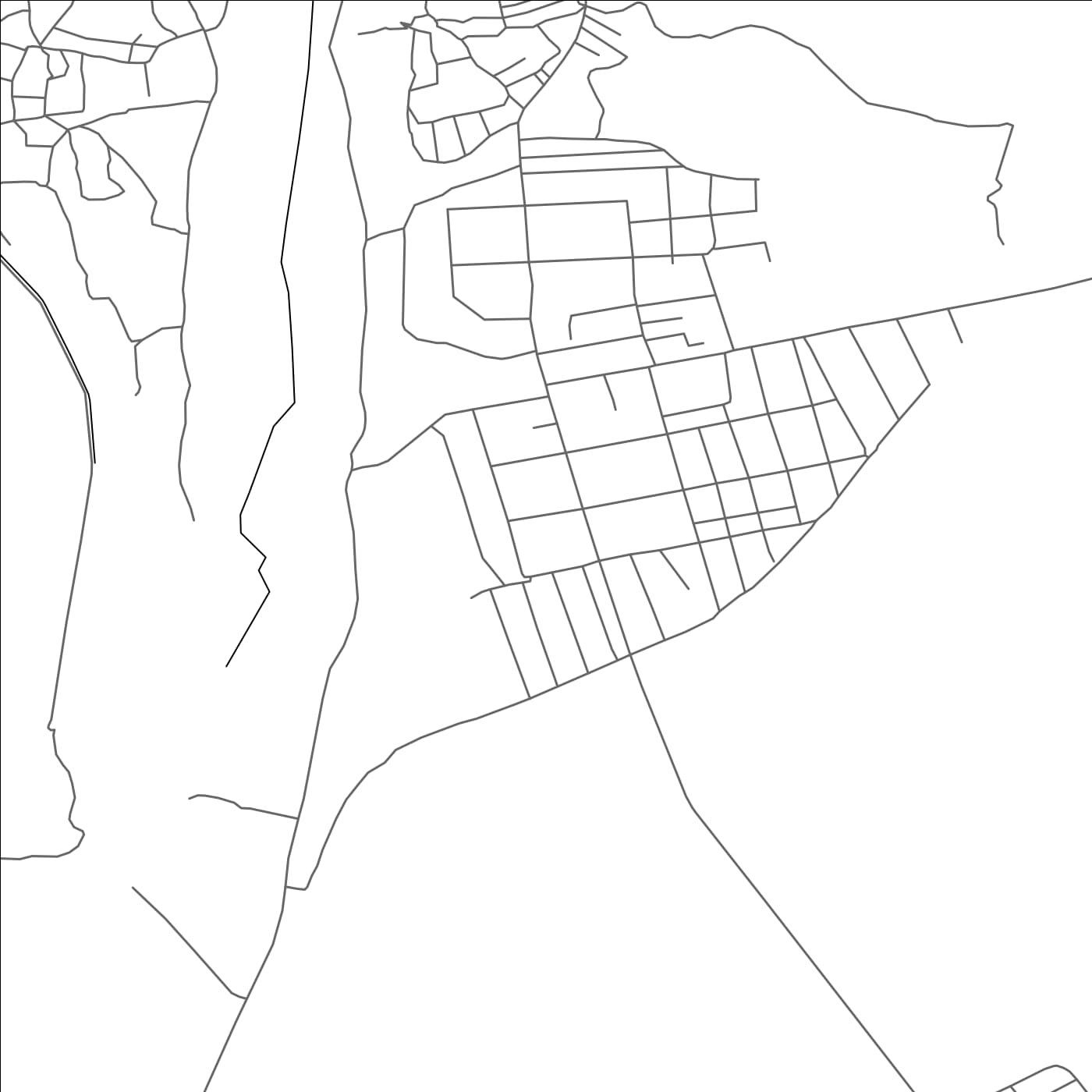 ROAD MAP OF AL AWJAM, SAUDI ARABIA BY MAPBAKES