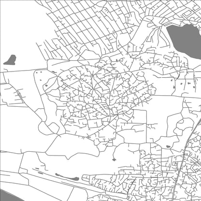 ROAD MAP OF AL HAWIYAH, SAUDI ARABIA BY MAPBAKES