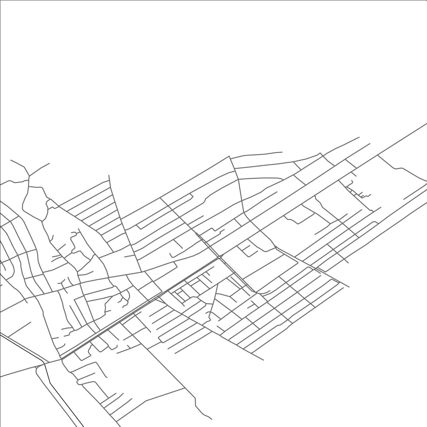 ROAD MAP OF AL JUBAYL, SAUDI ARABIA BY MAPBAKES