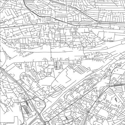 ROAD MAP OF AL KHARJ, SAUDI ARABIA BY MAPBAKES